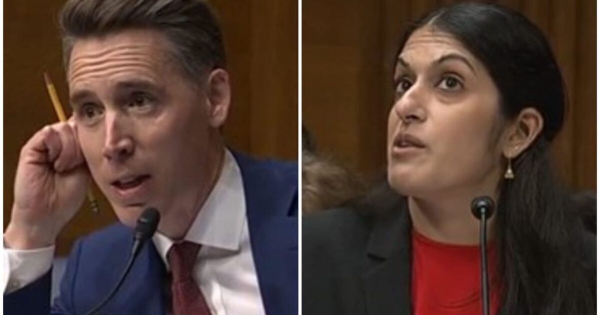 WATCH: Woke Doctor Falters During Hearing When Senator Josh Hawley Uses Her Own Words Against Her and Asks a Simple Question: “Can Men Get Pregnant?”