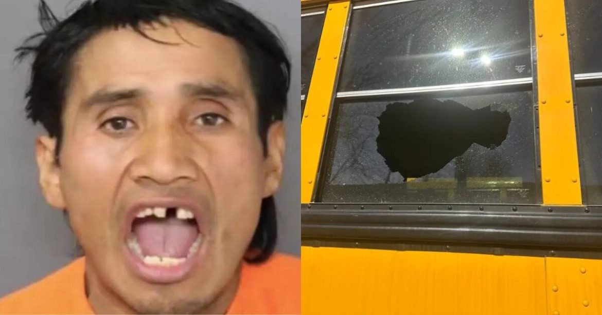 Mexican Illegal Alien with Lengthy Rap Sheet Arrested for Hurling Rock at School Bus, Fracturing 8-Year-Old Girl’s Skull in New Jersey