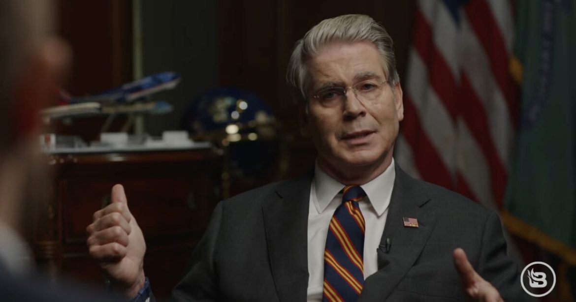 Treasury Secretary Scott Bessent Says There Are “DISTURBING TAPES” of Minnesota AG Keith Ellison Taking Money to Stop Investigations Into Somali Fraud