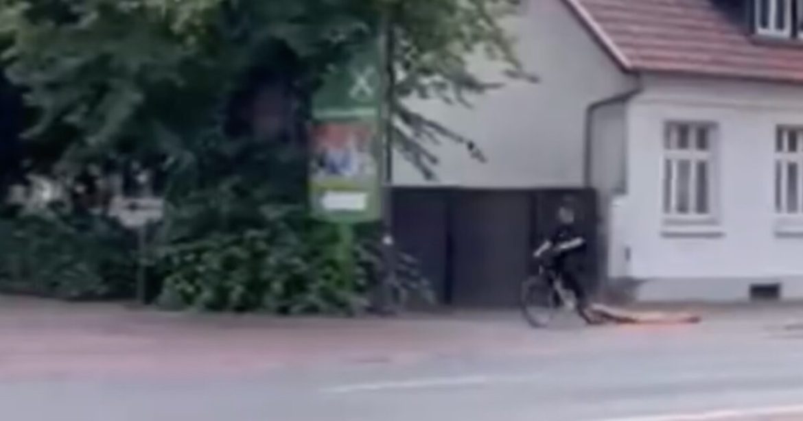 German Order Restored: AfD politician Forces Antifa Mob to Clean Up After Attack — ‘First You Lick the German Flag Clean Again’