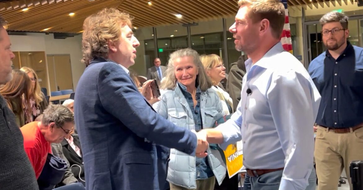 “Eric Swalwell is a Wannabe Tyrant!” — Gateway Pundit Reporter Joel Gilbert Thrown Out at the End of Swalwell Town Hall