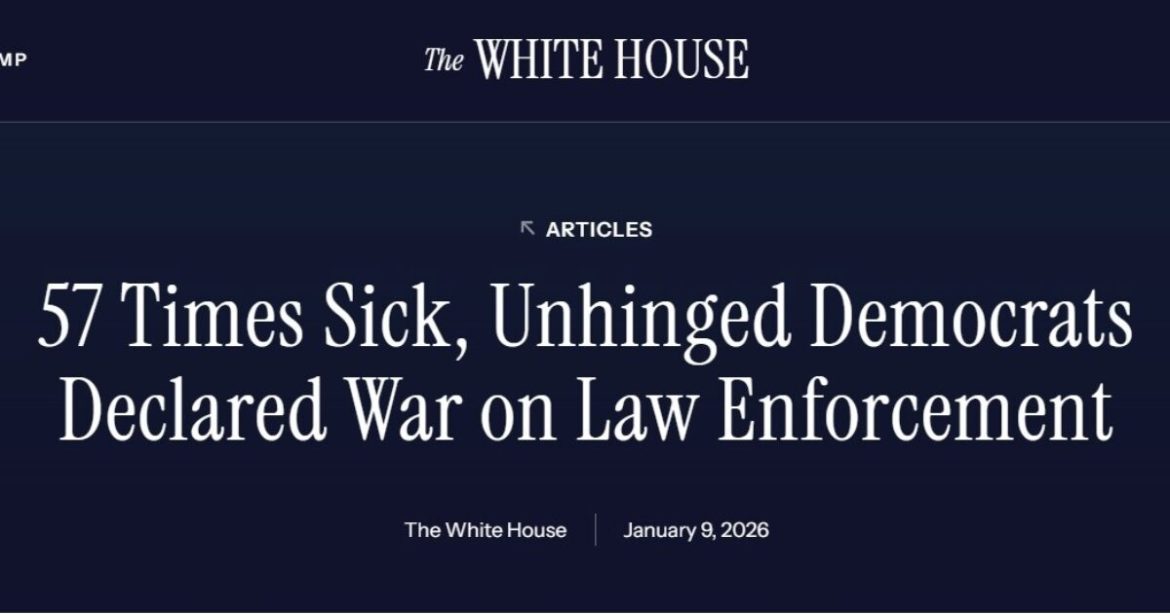 The Democrats’ War on ICE: Vilification and Encouraging Resistance That Leads to Violence