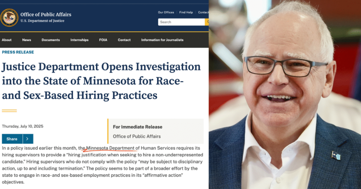 Minnesota DHS Used DEI Hiring Policies in Offices Responsible for Fraud Oversight