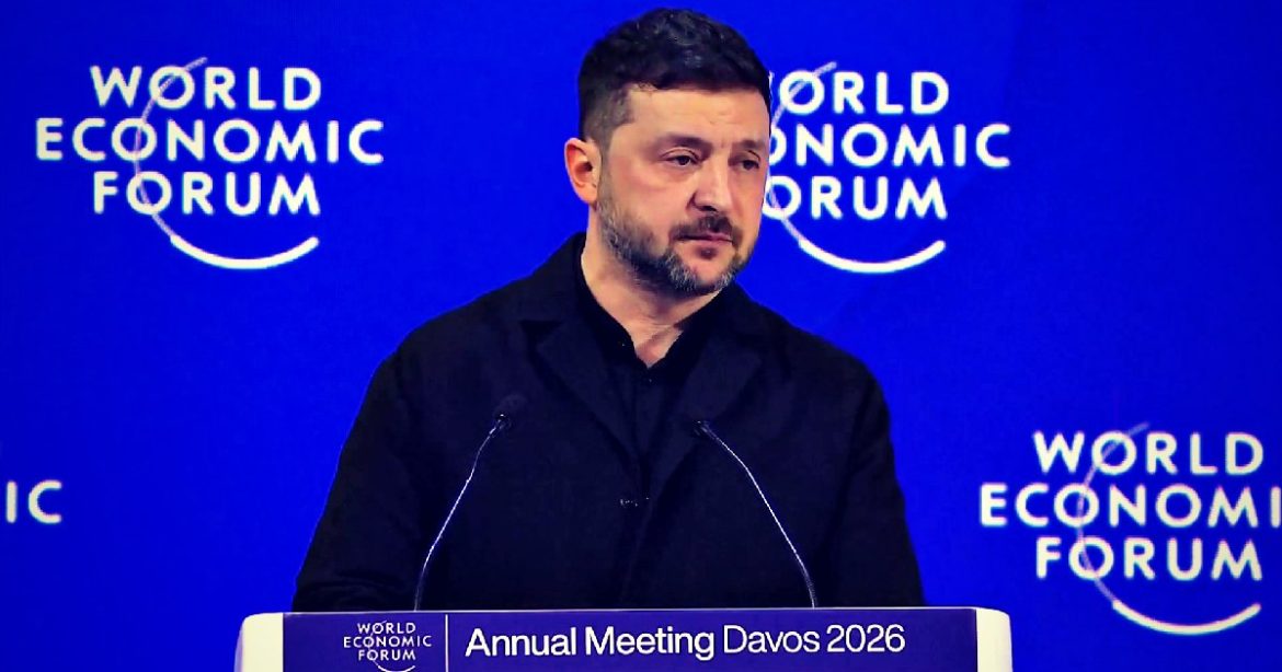 ZELENSKY GOES TO DAVOS: Angry Ukrainian Leader Torches Weak Europeans, Complains About Trump and the US, But Admits a Peace Deal Is Almost Ready (VIDEOS)