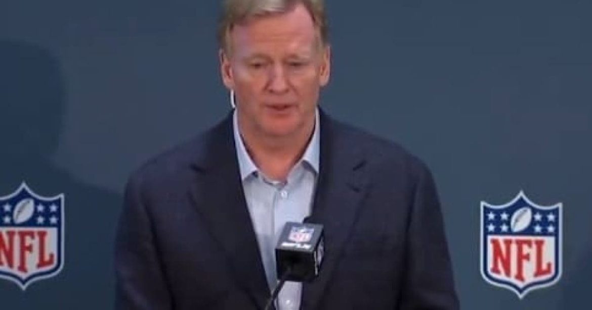 NFL’s Roger Goodell Gripes About Lack of Black Head Coaches Ahead of Woke Super Bowl Halftime Circus