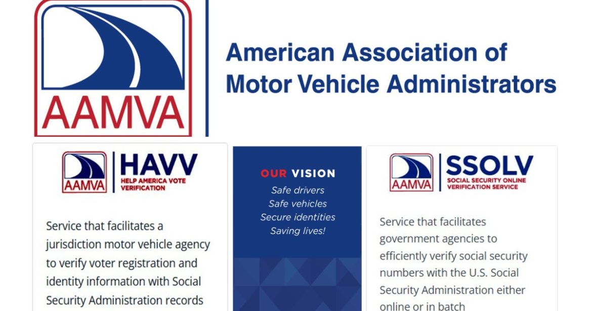 Who’s In Charge of Verifying Our Voter Applicant ID’s Nationwide – It’s a Non-Profit, AAMVA.
