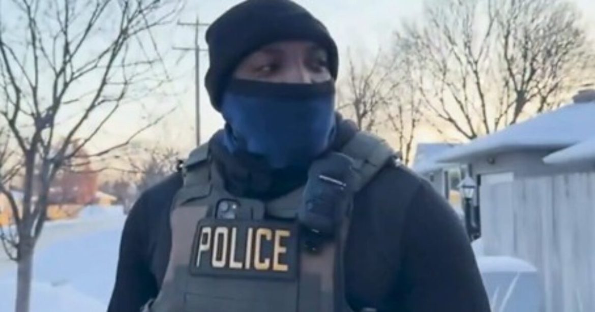 WATCH: Anti-ICE Agitators Completely Lose Their Minds After Black ICE Agent ‘Misgenders’ One of Their Fellow Comrades