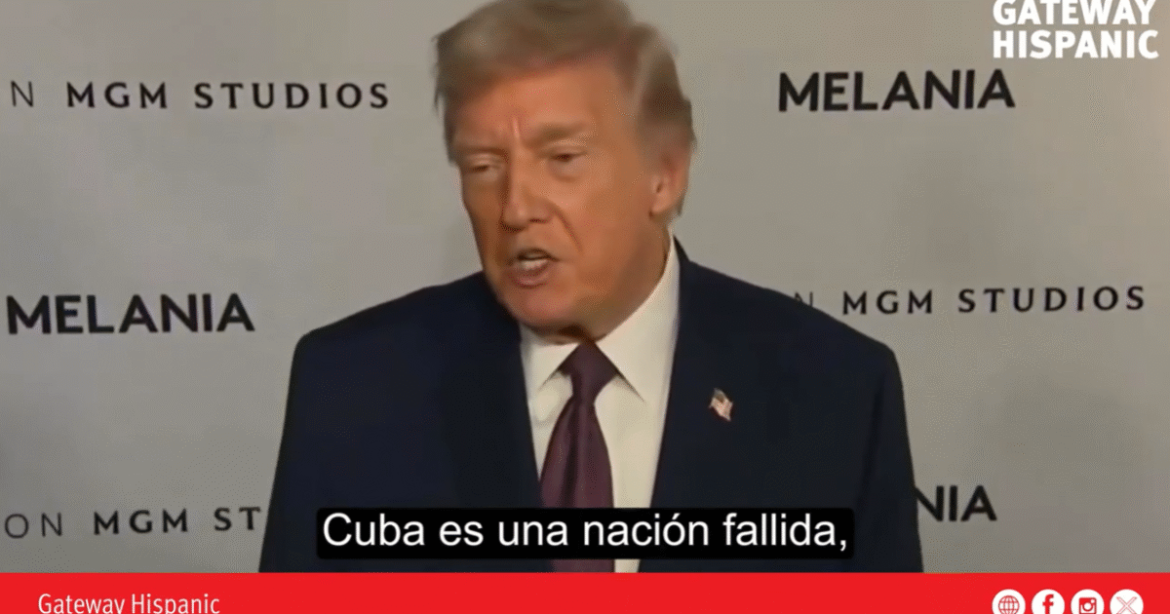 Trump calls Cuba a failed nation and questions its future viability (VIDEO)