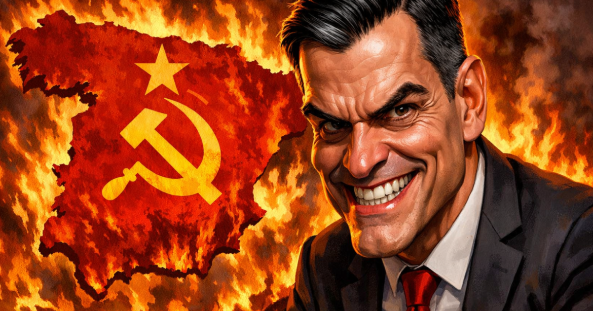 EXCLUSIVE: Spain Teetering on the Brink of Civil War? Sánchez’s Radical Left Regime Drowns in Corruption Scandals While Mass-Migrating the Nation – Echoes of 1936 Grow Louder