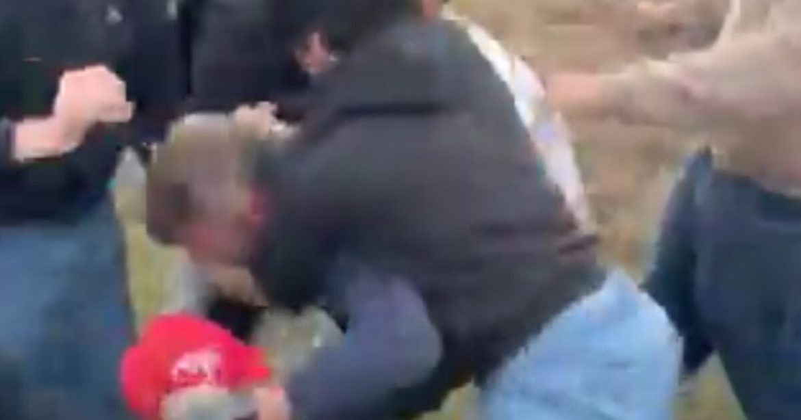 Man Savagely Beaten By Texas High School Students at Anti-ICE Class Walkout Protest Is Arrested and Charged