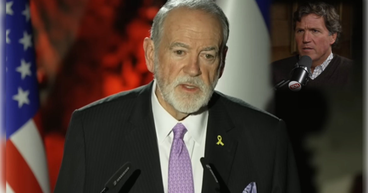 U.S. Ambassador to Israel Mike Huckabee Responds to Reports of Tucker Carlson Being Detained in Israel