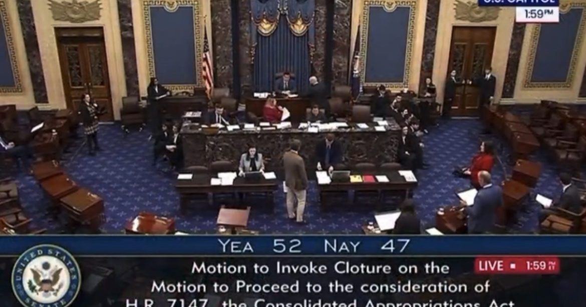 JUST IN: DHS Funding Bill Fails in Senate Ahead of Friday Shutdown Deadline