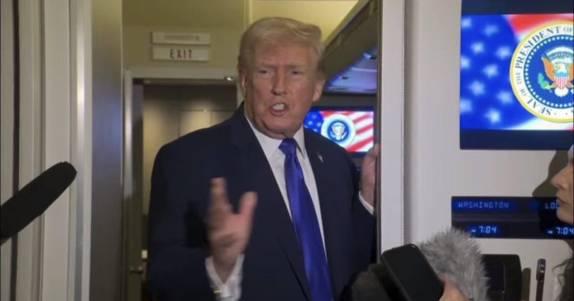 WATCH: Trump SLAMS Democrats for Shutting Down the Government and Refusing to Pass Voter ID – “Ridiculous… I Put That Down in the Same Category With Men Playing in Women’s Sports”