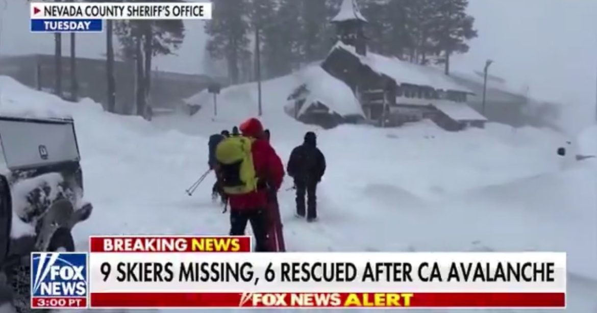 JUST IN: 8 Backcountry Lake Tahoe Skiers Killed in Deadliest US Avalanche in 45 Years