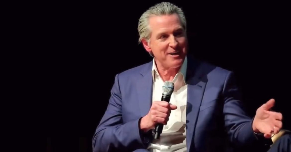 Newsom Lashes Out with F-Bomb After Getting Roasted For Telling Black Crowd He Can Relate to Them Because He “Can’t Read”