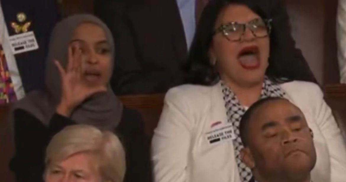 NEW: Trump GOES OFF on “Low IQ” Ilhan Omar and Rashida Tlaib For Screaming at Him During SOTU Speech, Calls For Them to Be Deported