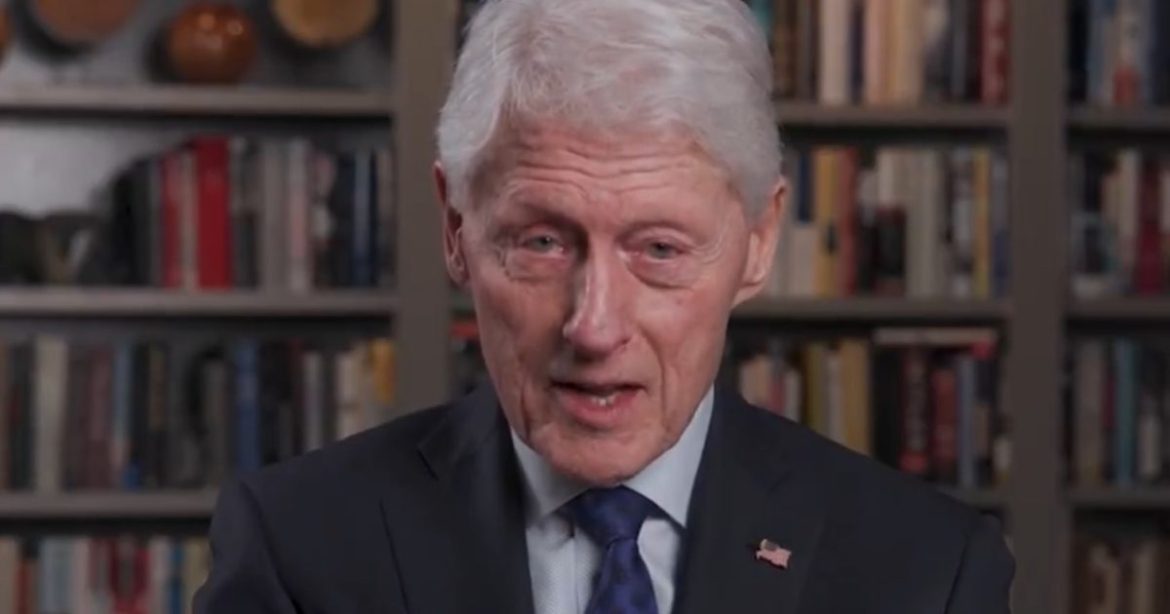 WATCH: An Exhausted Bill Clinton Releases Video Statement on His Epstein Deposition