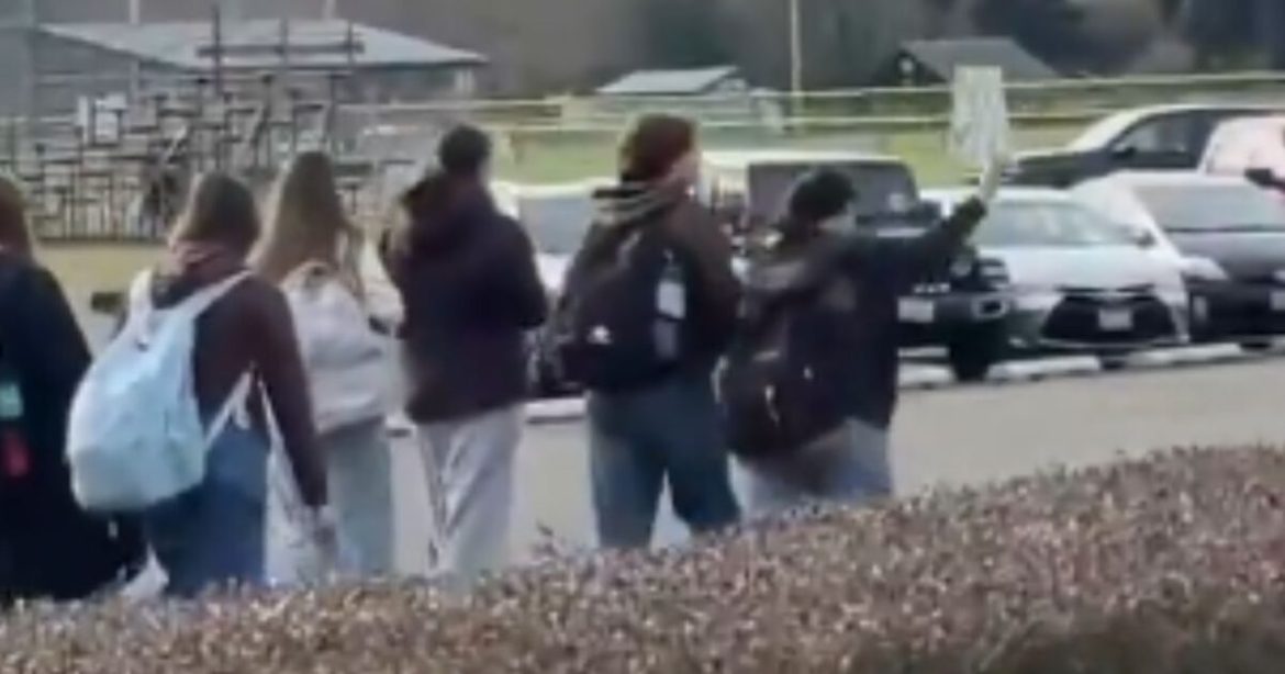 WATCH: Washington Mom Confronts 16-Year-Old Son Skipping School for Anti-ICE Protest; He Refuses to Get into Car Claiming School Allows it – “It’s My Right!”