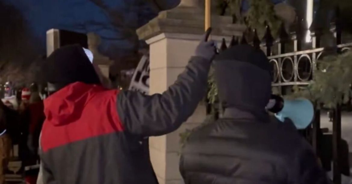 Anti-ICE Protesters Turn on Minnesota Gov. Tim Walz, Stage Late-Night Noise Demonstration Outside His Home (VIDEO)