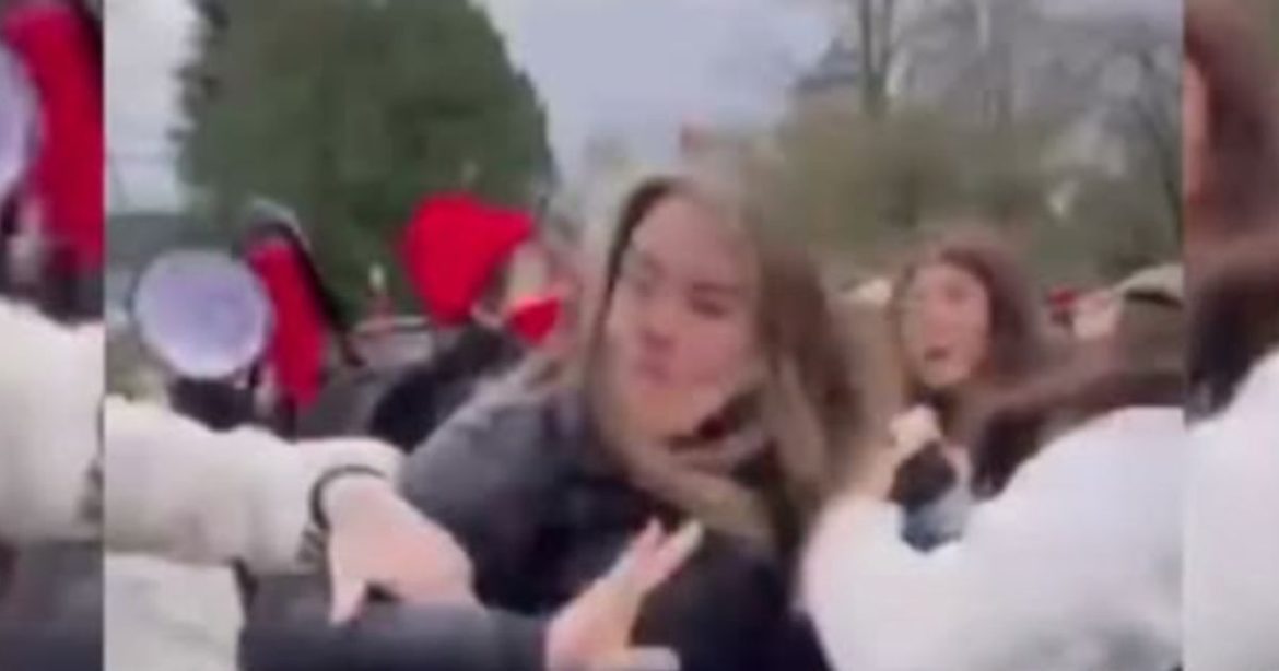 Washington Mother Brutally Attacked by High School Student Mob During Anti-ICE Walkout, Police Do Nothing to Stop it (VIDEO)