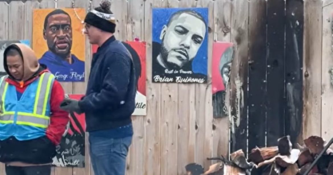 SO PROPERTY MATTERS NOW? Leftists Upset That Someone Torched the Renee Good Memorial in Minneapolis (VIDEO)