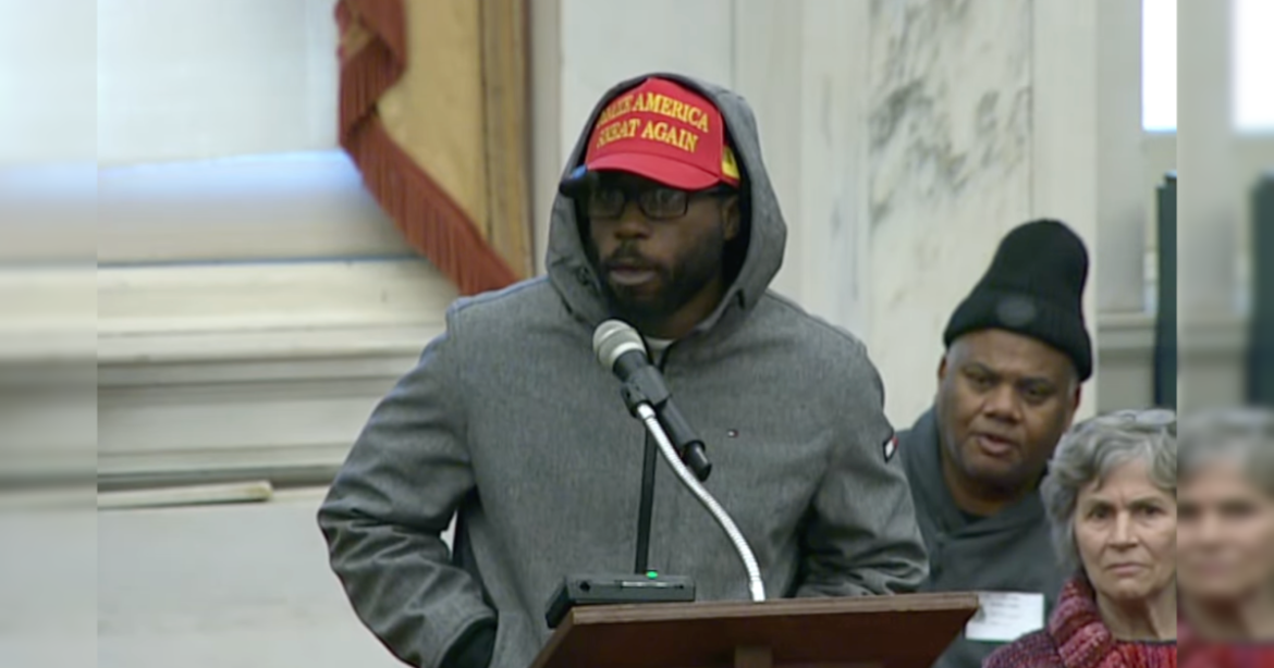 FIRE: Black MAGA Supporter Torches Philly City Council on Immigration — Then They Cut His Mic   (Video)