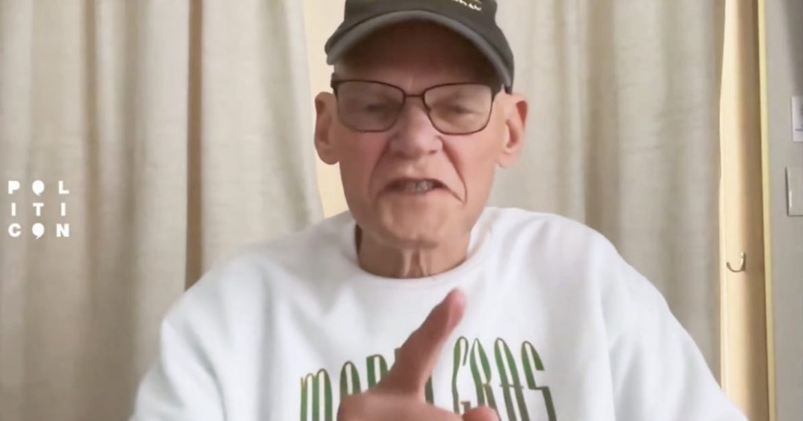 “You Fat, Sorry Sack of Sh*t!” — Unhinged James Carville Launches Vile, Profanity-Laced Meltdown Against President Trump — Says the Only Thing Silent About Trump Is a “Deadly Fart”