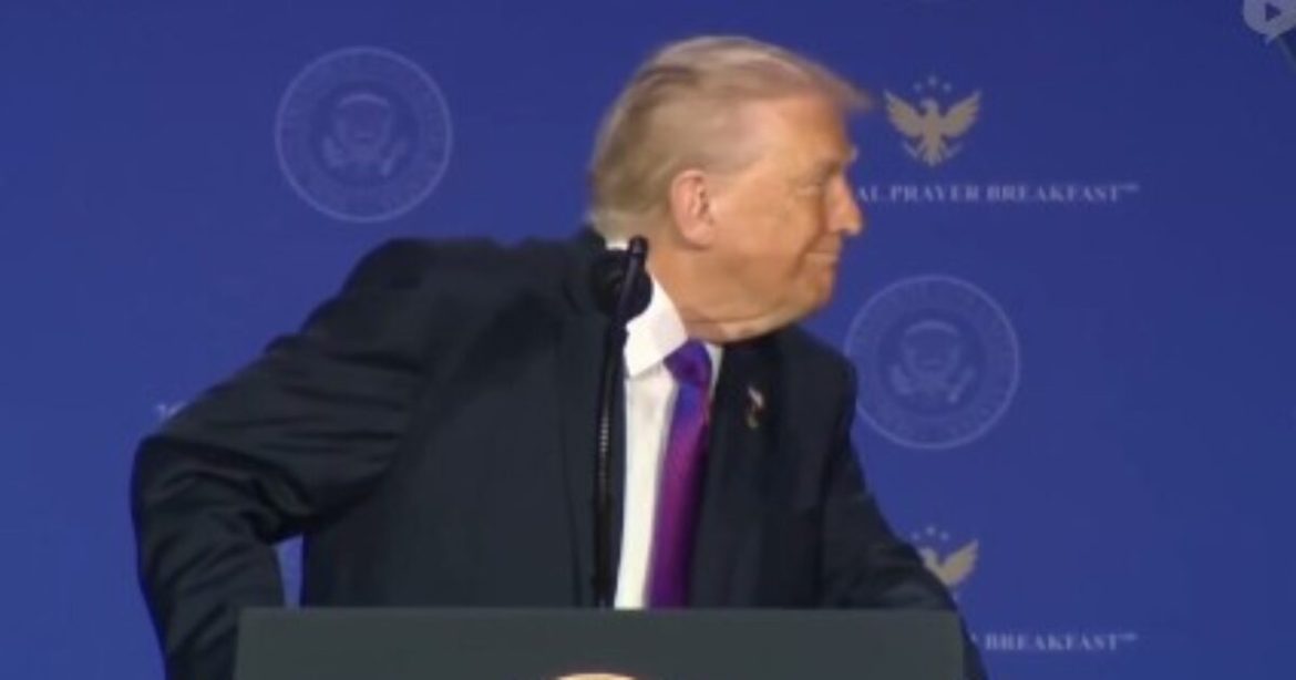 A Prophesy Fulfilled?… President Trump at National Prayer Breakfast: “We’re Going to Rededicate America as One Nation Under God” (Video)