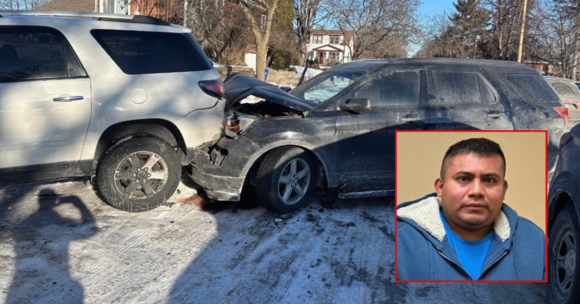 JUST IN: Criminal Illegal Alien Rams ICE Agents in Minnesota as Trump Admin Plans to Scale Back the Number of Immigration Agents