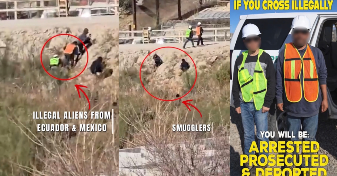(VIDEO) Border Patrol Trolls Illegal Aliens Disguised as Construction Workers Following Arrest near El Paso – Border Patrol Chief: “Disguises Won’t Fool Us!”