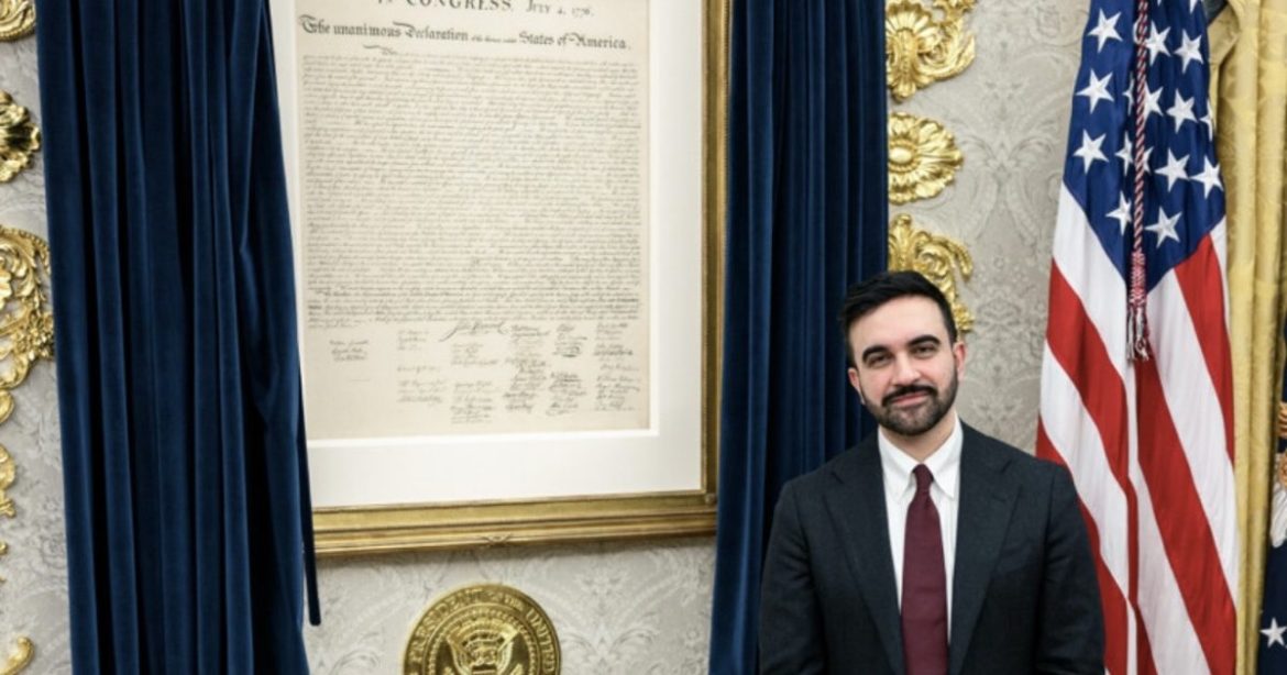 LOL! Trump Trolls Zohran Mamdani for “Big progress” Made by Embracing the Declaration of Independence