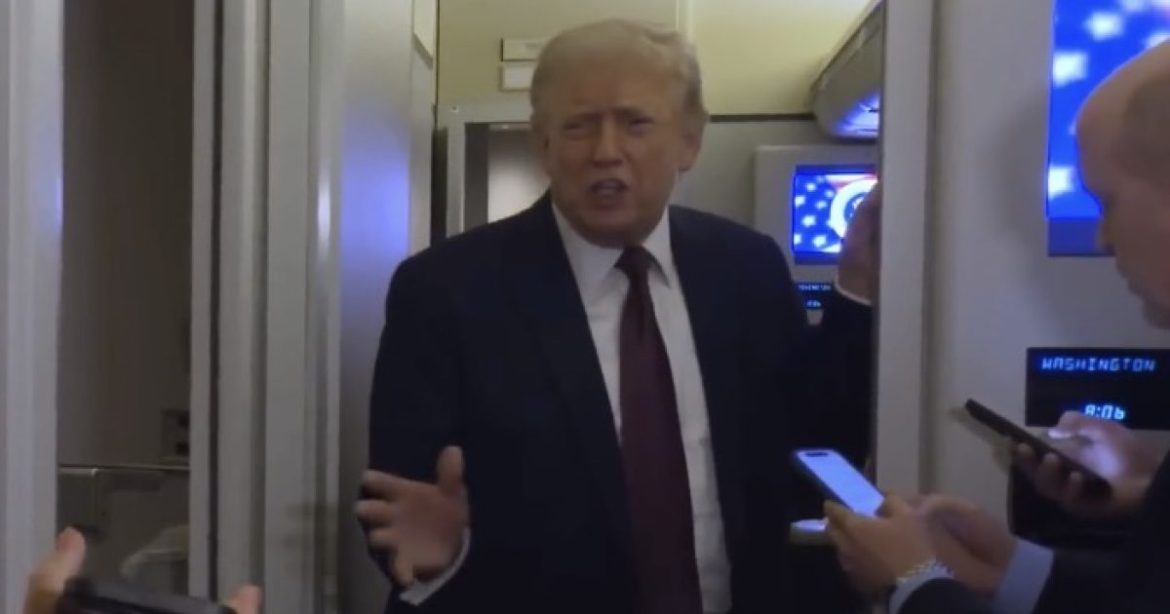 WATCH: “I Actually Think It’s Pretty Criminal” – Trump Says Leftwing Media “Could be in Serious Jeopardy” for Pushing Iranian Disinformation, Calls for Media Outlets to be “Brought Up on Charges for TREASON”