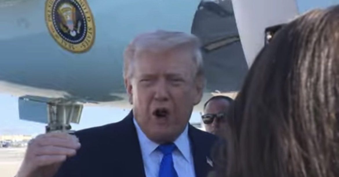 (VIDEO) Trump Goes Off on Democrats, Says He Will Send National Guard to Assist TSA and ICE at Airports