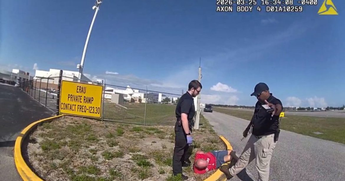 (VIDEO) “Highly Intoxicated” Florida Man Breaches Daytona Beach Airport, Attempts to Enter Planes After Ramming Car Through Fence