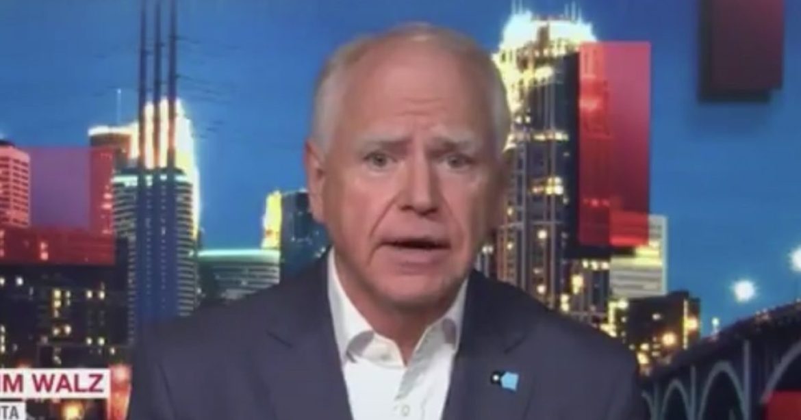 JUST IN: Minnesota Sues Trump Administration Over ICE-Involved Shootings – Walz Says He’s Building Case with Leftist Nonprofits and the UN (VIDEO)