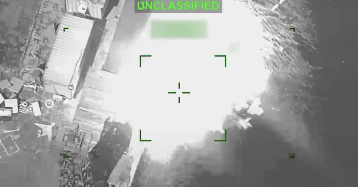 WATCH: US Central Command Releases Footage of Strikes on Iranian Naval Vessels Blocking the Strait of Hormuz