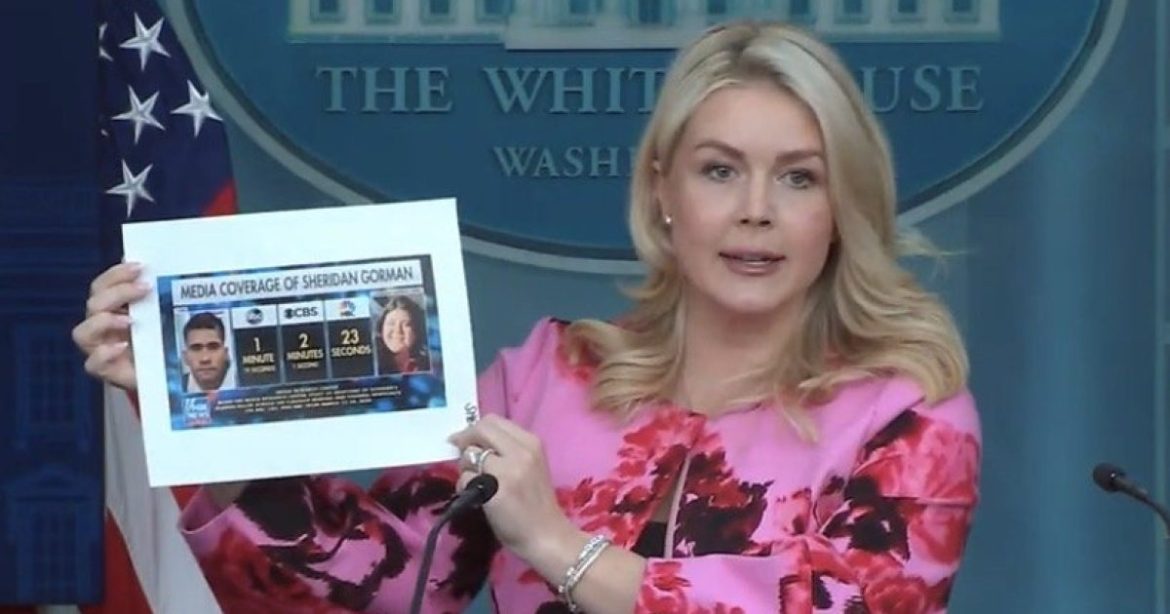 WATCH: Karoline Leavitt NUKES Leftist Media Hacks for Refusal to Cover the Murder of Sheridan Gorman by a Criminal Illegal from Venezuela as ABC, CBS, NBC Barely Cover and CNN, MS NOW Completely Ignore Story