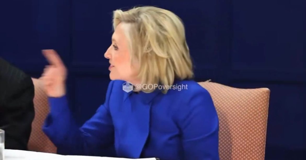 BREAKING: Hillary Clinton’s Epstein Deposition Released – Hillary Pounds Table, Screams and Storms Out After Photos of Her Leak (VIDEO)