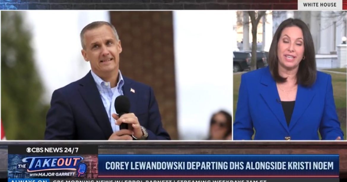 Corey Lewandowski to Leave Department of Homeland Security After Noem Fired as DHS Chief: Report