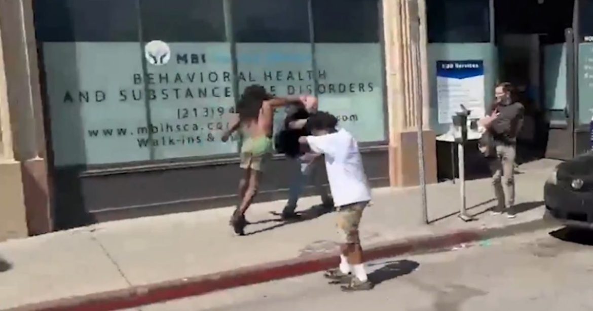 James O’Keefe and OMG Team Violently Assaulted on Skid Row After Catching Petitioners in a Cash For Ballots Scheme (VIDEO)