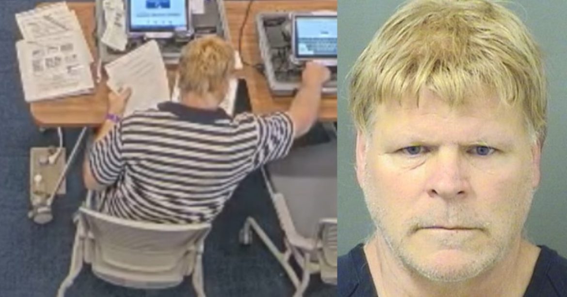 JUST IN: Palm Beach Elections Volunteer Arrested for Stealing Computer Equipment and Encrypted Access Key Ahead of Special Election Won by Democrat