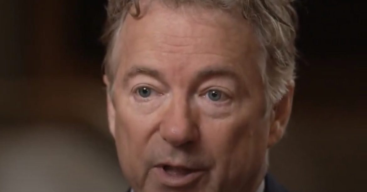 Sen. Rand Paul Says He’s ‘50/50’ on 2028 Presidential Run, Wants GOP to Move Away From ‘Populism’ (VIDEO)