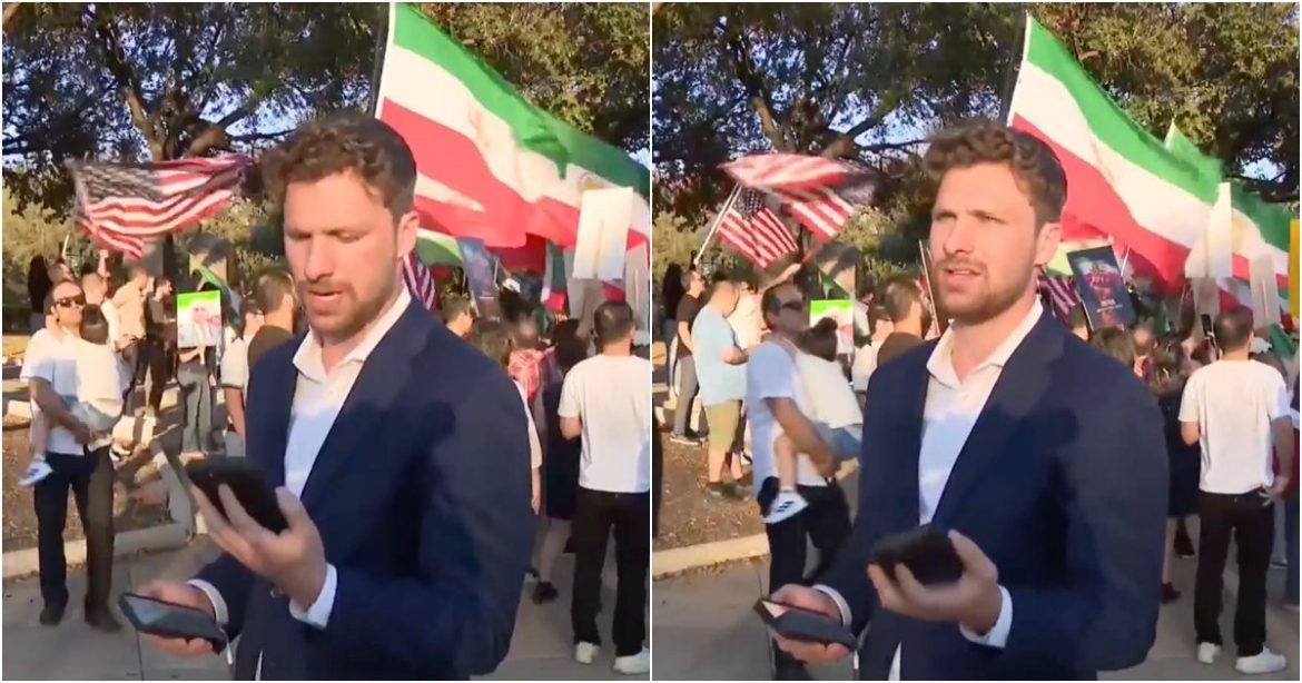 HEROIC: CBS Austin Reporter Caught on Hot Mic Allegedly DEFYING Direct Orders from Higher-Ups to Censor Pro-Trump, Pro-Israel Crowds Following Iran Strikes