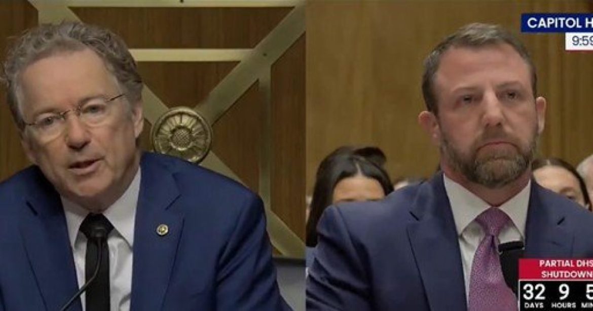 FIREWORKS! Rand Paul and Markwayne Mullin Tear into Each Other After Paul Brings Up What Mullin Said After Kentucky Senator Was Assaulted By Neighbor (VIDEO)