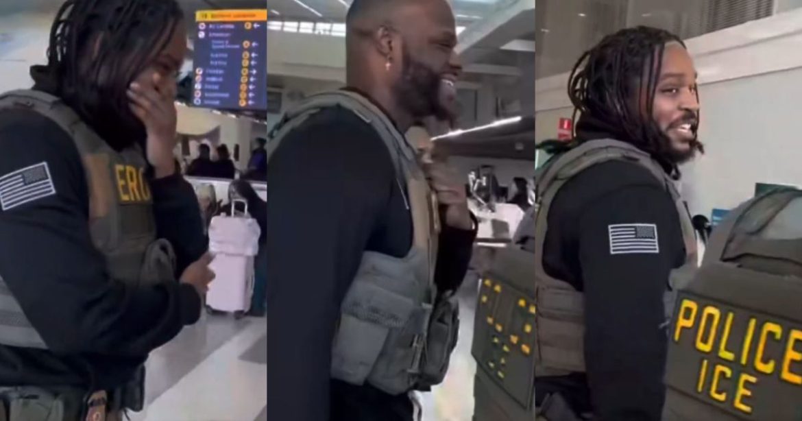 MUST WATCH: Video of ICE Agents Cracking Up Laughing at Whiny Liberal at LaGuardia Calling Them ‘Foot Soldiers of a Fascist Regime’ Goes Viral