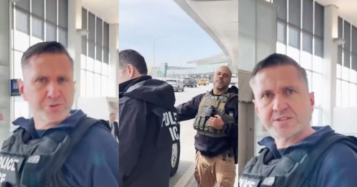 WATCH: ICE Agents Go Viral for Their Handling of Leftist Activist’s Airport Tantrum, ‘Why is Your Voice So Stressed Out?’