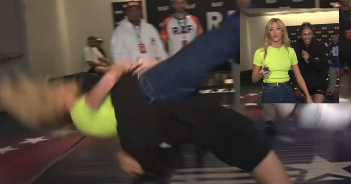 WATCH: Fox News Host Abby Hornacek Gets Suplexed Live on Fox & Friends by Wrestling Champ, ‘Felt Like Being Thrown Off a Skyscraper!’