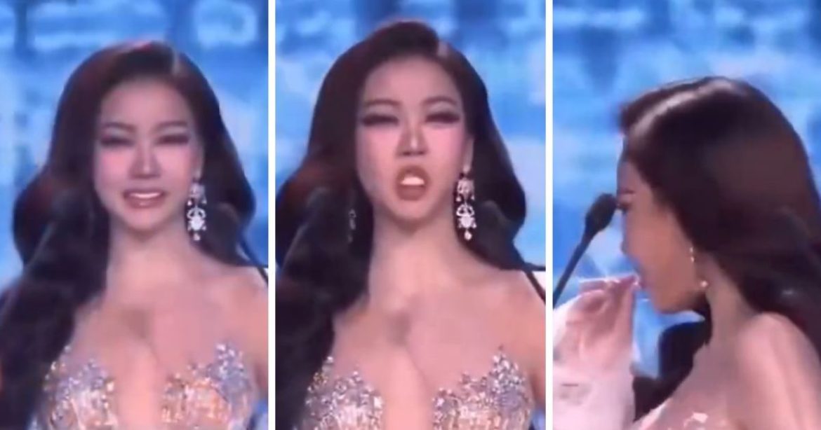 Viral Pageant Nightmare: Thai Teen Beauty Queen’s Fake Teeth Fall Out Mid-Speech During Live Broadcast (VIDEO)