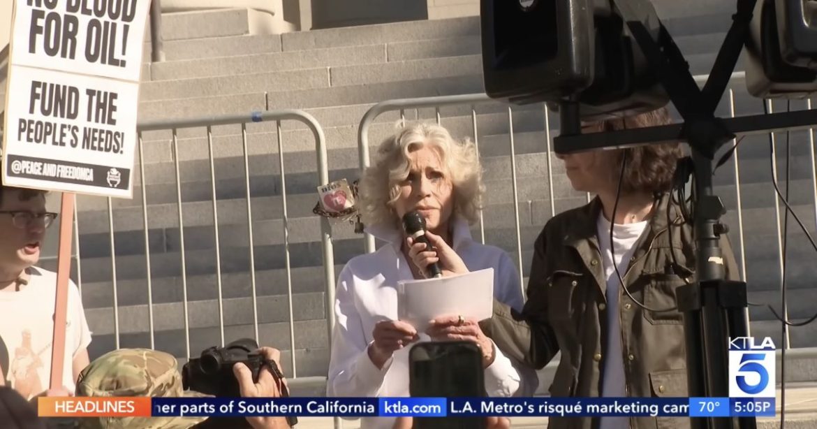 UNHINGED: Hanoi Jane Fonda Melts Down Over Trump’s Iran Strikes — Claims He’s “Accelerating Climate Catastrophe” (VIDEO)