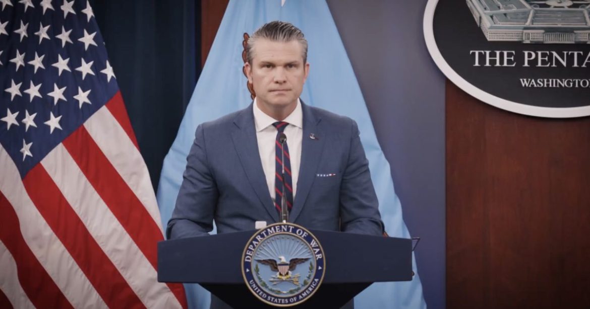 Pete Hegseth Delivers Fiery Video to Joint Forces: “We Are Not Defenders Anymore… We Are Warriors”